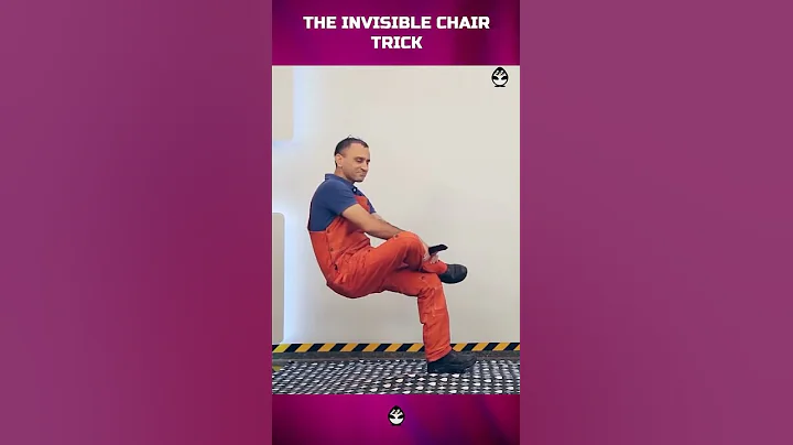 The Invisible Chair Trick 🪑 Subscribe 🙏