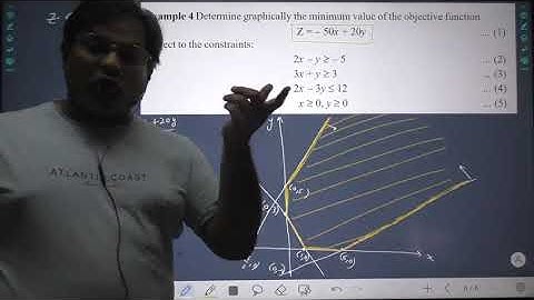 IIT JEE MATHS - LINEAR PROGRAMMING - LECTURE 2 - WORD PROBLEMS