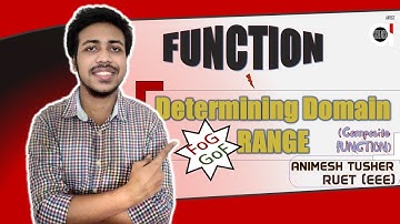 Chapter-8: ফাংশন | FUNCTION ( Domain Range of Composite Function || gof/fog) [HSC|Admission]