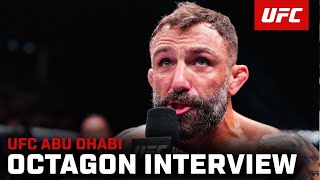 Michael Chiesa Octagon Interview Ufc Abu Dhabi