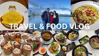 Vancouver FOOD Tour: asian food and the biggest dim sum’s!!