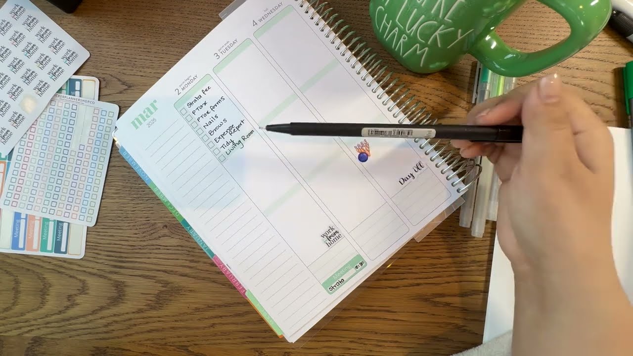 Plan With Me | Week of March 2, 2026 — Cozy Functional Weekly Setup (EC Vertical)