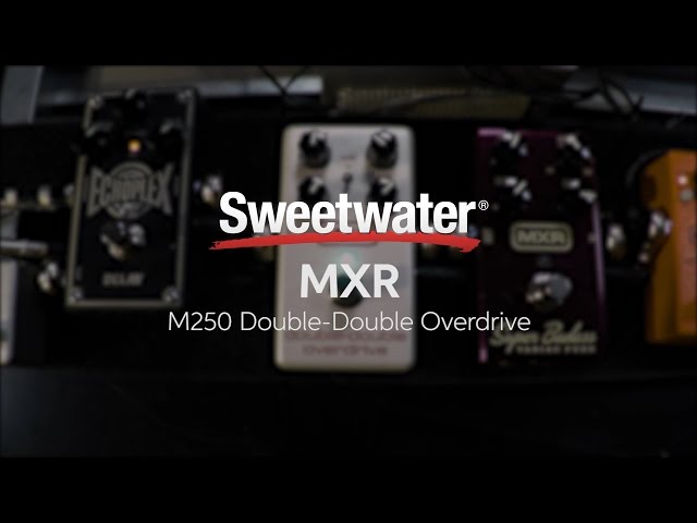 MXR M250 Double-Double Overdrive Pedal Demo