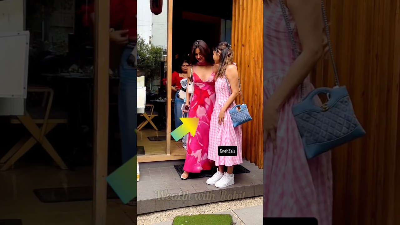 Disha Patani's Exclusive Foulard Print Beautiful Birthday Dress — Tag Out! 