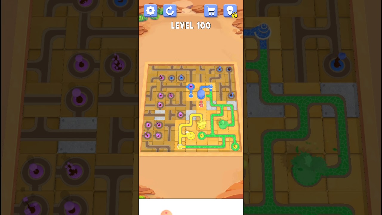 Water Connect Puzzle 100 level 
