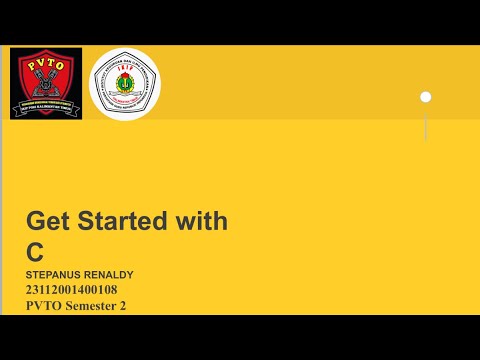 # C TUTORIAL | GET STARTED WITH C - YouTube
