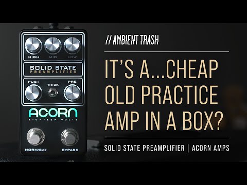 Acorn Amps - Solid State Preamplifier // Peavey Decade-Inspired Preamp Pedal