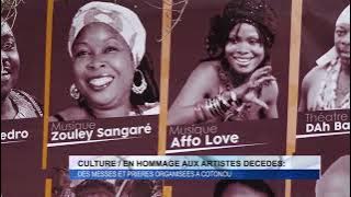 Bénin : Hommages aux artistes décédés (1ère Edition)