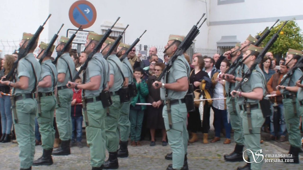 La Legión en la Semana Santa de Jerez de los Caballeros 2016