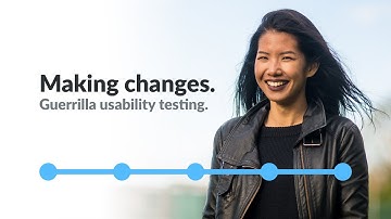 Making changes - Guerrilla usability testing, 5 of 5