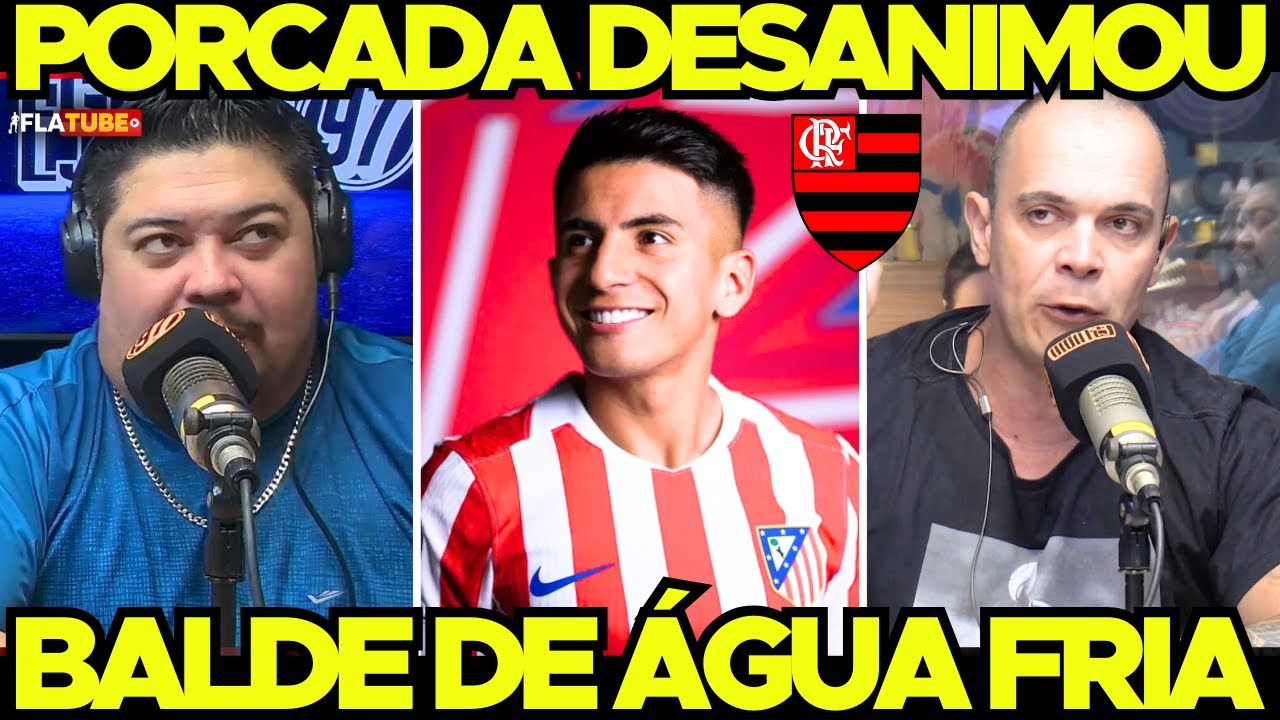 BALDE DE ÁGUA FRIA nos PORCOS! ALMADA não vem MAIS! Cada vez mais DIFÍCIL ACOMPANHAR O FLAMENGO!