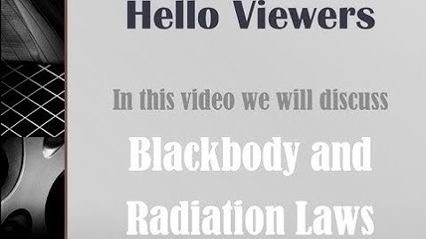 Blackbody Radiation | Wien