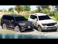 РЕАЛЬНАЯ ЖИЗНЬ В GTA 5 - ПРОВЕРКА СТАРОГО TOYOTA LAND CRUISER 200 И НОВОГО НА ПРОХОДИМОСТЬ! 🌊ВОТЕР