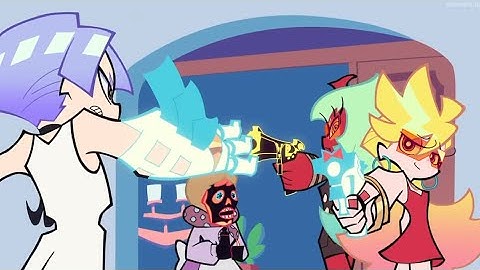 New Panty & Stocking - Panty, Stocking and the Daemon sisters vs the Angel brothers