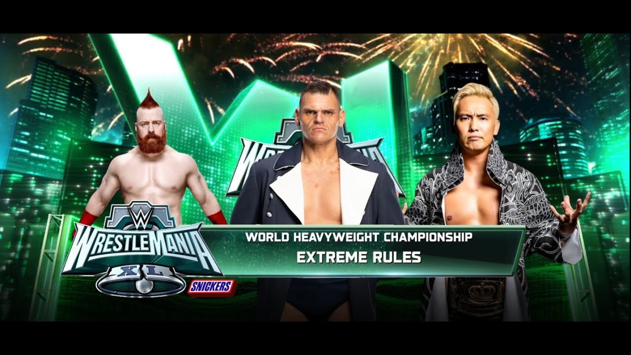 Gunther vs Sheamus vs Kazuchika Okada | WWE 2K25