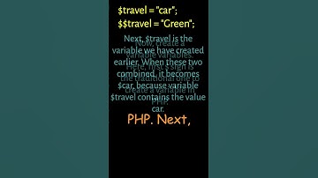How PHP handles variable variables