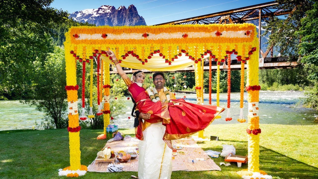 Gomathi & Aditya Wedding Highlights | Seattle, USA