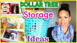 BEST WAYS TO USE DOLLAR TREE BINS TO ORGANIZE YOUR HOME | Sensational Finds