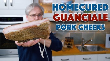 🏆 Make GUANCIALE At Home Cured Pork Cheek 