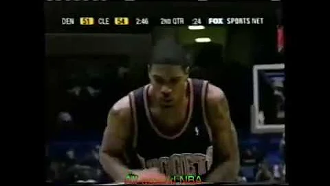Rodney White 18 Points @ Cleveland, 2002-03.