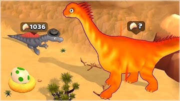 Dino Leveling - Gameplay Walkthrough Part 2 New Dinosaurs Unlocked