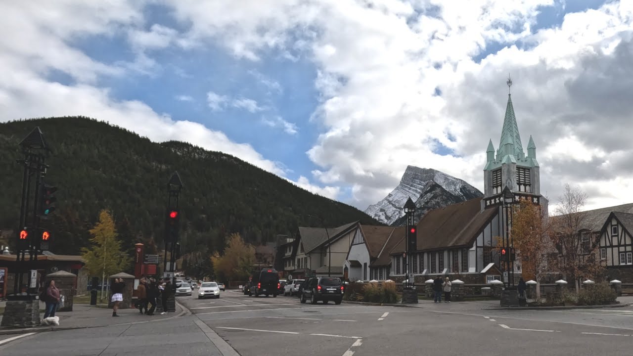Banff, Alberta, Canada, Autumn Walk, GoPro HERO12, 19 October, 2025