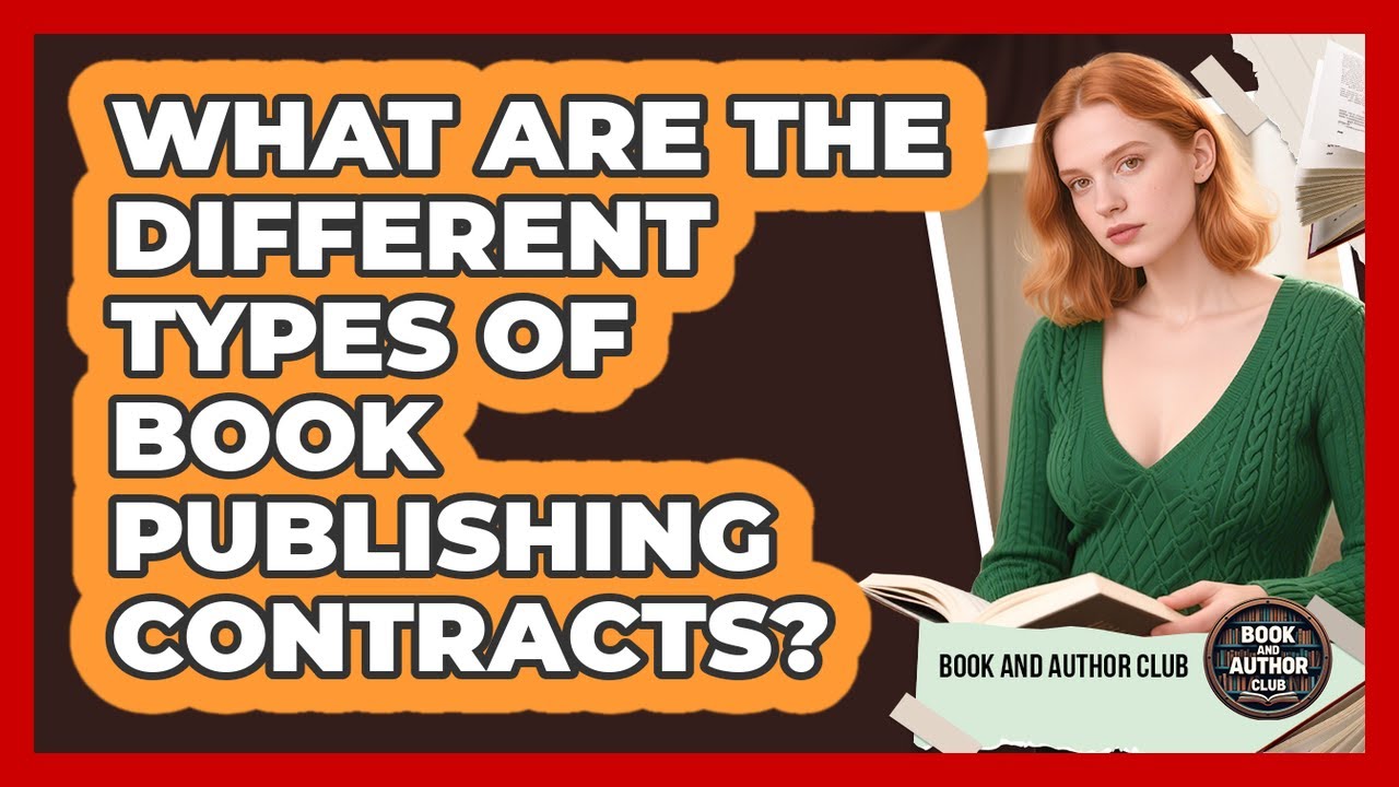 What Are The Different Types Of Book Publishing Contracts? - Book and Author Club