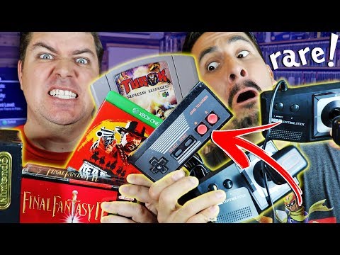 AWESOME Pick Ups! Retro Games and Toys SCORED in the wild - RARE NES controller