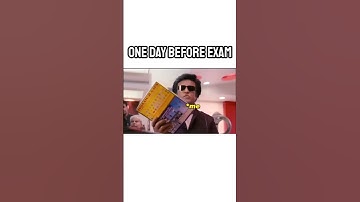 me one day before exam 😂#shorts #funny #memes #exams #exam