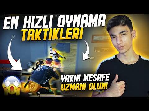 BU TAKTİKLERİ HİÇBİR YERDE GÖRMEDİNİZ ! YAKIN MESAFE UZMANI OLUN ! / PUBG MOBİLE