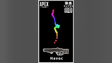 【Apex】ハボックの弾痕パターン【シーズン16】