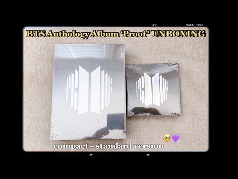 BTS Anthology Album 'Proof' UNBOXING 🥹💜