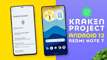 The Kraken Project Android 12 on Redmi Note 7 | AOSPK The Kraken Project Rom Review