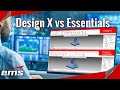 Design X vs Design X Essentials - a menu by menu review