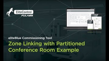 Fulham eliteBlue Zone Linking, with Partitioned Conference Room Example