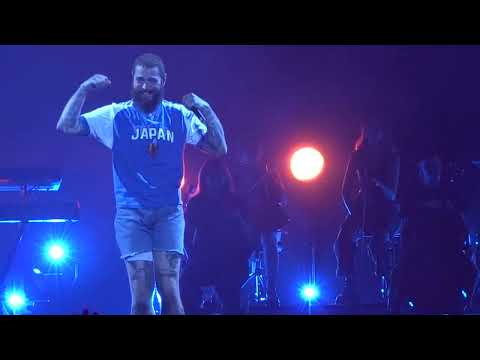 "Dreams" (Fleetwood Mac cover) Post Malone Live at Ariake Arena in Tokyo, Japan