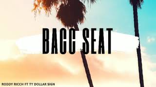 Roddy Ricch - Bacc Seat (Lyrics) ft. Ty Dolla $ign