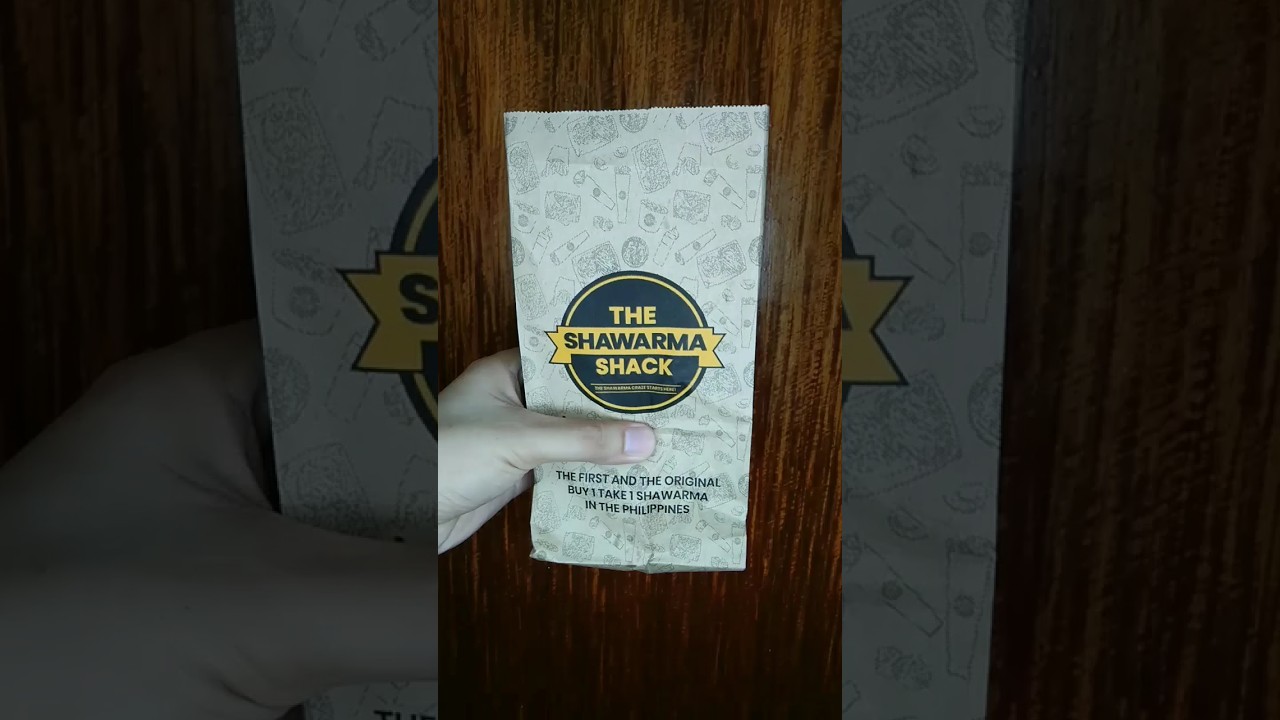 Shawarma Shack Shawarma Wrap Buy 1 Take 1 (Large) ₱99/$1.75