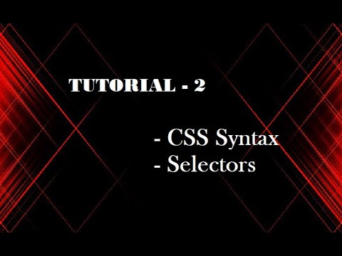 Tutorial-2👈| CSS 3