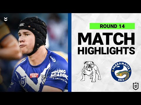 Canterbury-Bankstown Bulldogs v Parramatta Eels | Match Highlights | Round 14, 2022 | NRL