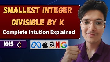 Smallest Integer Divisible by K | LeetCode 1015 | Modular Arithmetic & Pigeonhole Principle