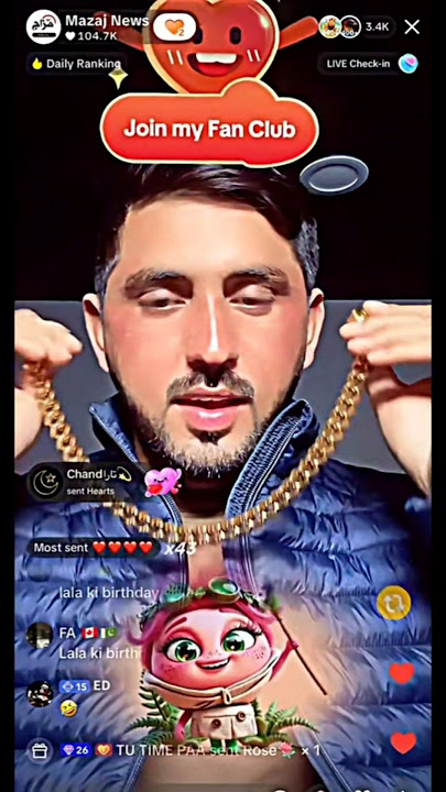 leader Gold chain⛓️  #mrpattlotiktoklive  #livestreams #youtubelive #viral