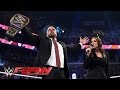 Triple H reminds Roman Reigns why he’s a 14-time WWE World Heavyweight Champion: Raw, March 28, 2016