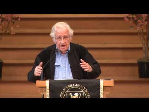 Noam Chomsky at St. Olaf College - May 4th 2018