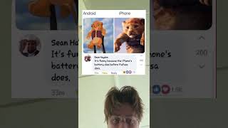Android Vs Iphone Who Wins The Battery Challenge #meme #reaction