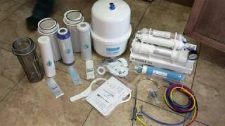 UKOKE 6 STAGE RO WATER FILTRATION SYSTEM   ENGLISH INSTALL VIDEO