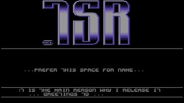 C64 Crack Intro: 1993 TSR Intro 2