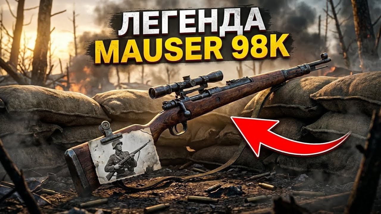 MAUSER 98k — гвинтівка, що ЗМІНИЛА війну | ЛЕГЕНДА  болтової зброї