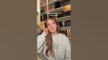 People who read 100+ books a year