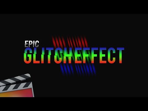 EPIC Glitch Text Effect! - Final Cut Pro X